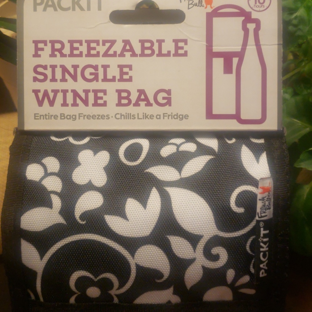 Freezable single wine bag